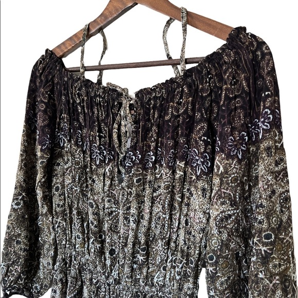 Free People So Divine Off the Shoulder Romper - Picture 6 of 12